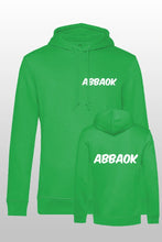 Lade das Bild in den Galerie-Viewer, Abbaok Schriftzug Hoodie Grün Duo