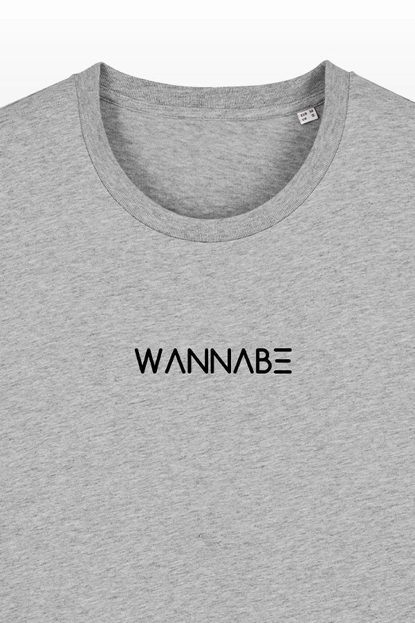 WANNABE Shirt heather grey