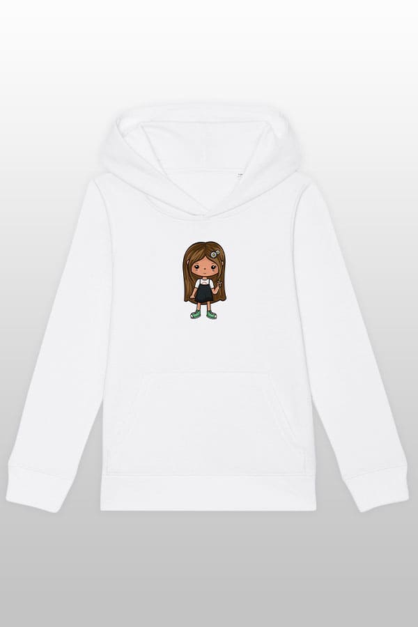 Toca Amira Kids Hoodie white