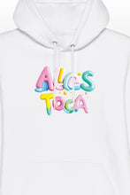 Lade das Bild in den Galerie-Viewer, AllesToca Art Hoodie White
