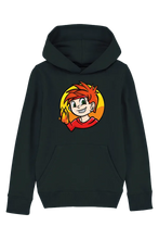 Lade das Bild in den Galerie-Viewer, SpaceMitFeuer Kids Hoodie black
