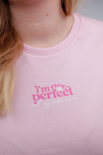 Lade das Bild in den Galerie-Viewer, I´m not perfect Shirt Cotton Pink
