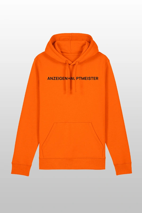 Anzeigenhauptmeister Hoodie Orange