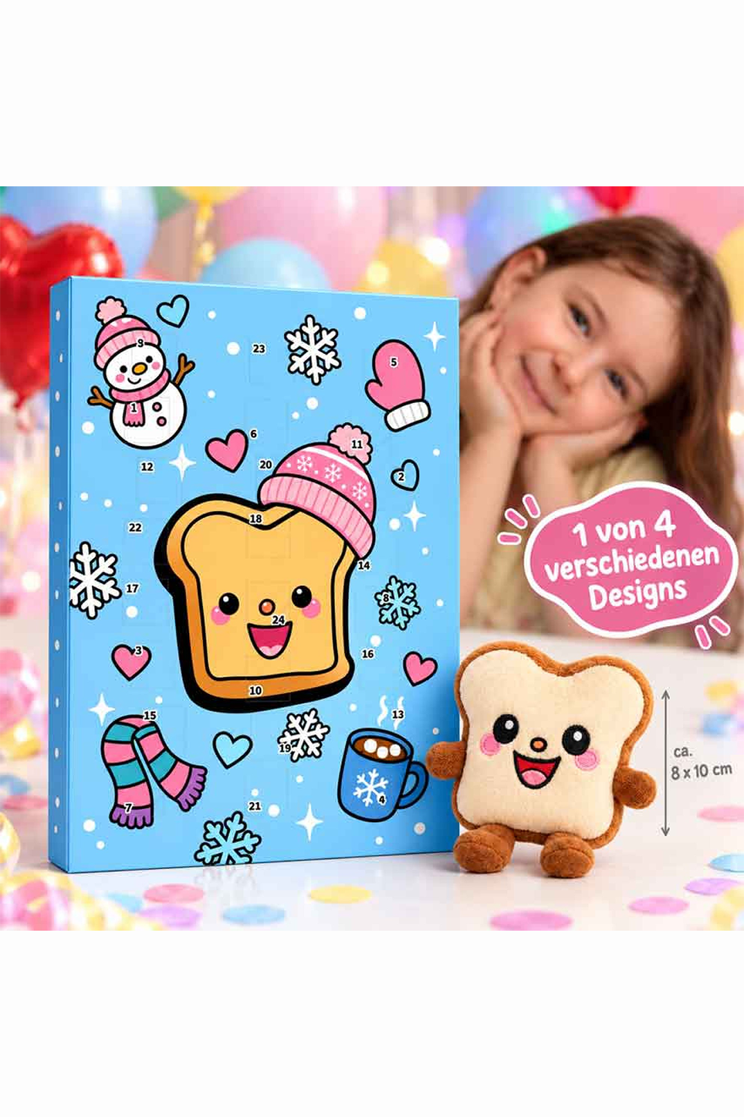 TOCA TOAST Adventskalender-Set mit Toastie-Blindbox