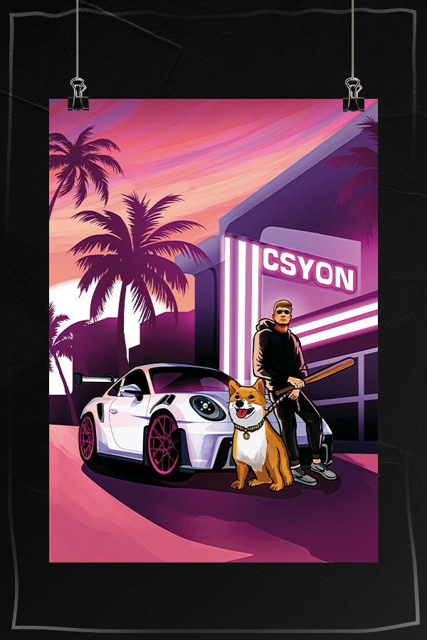 CSYON ViceCity Poster