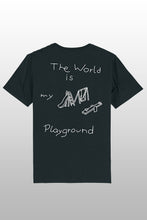 Lade das Bild in den Galerie-Viewer, Playground T-Shirt schwarz
