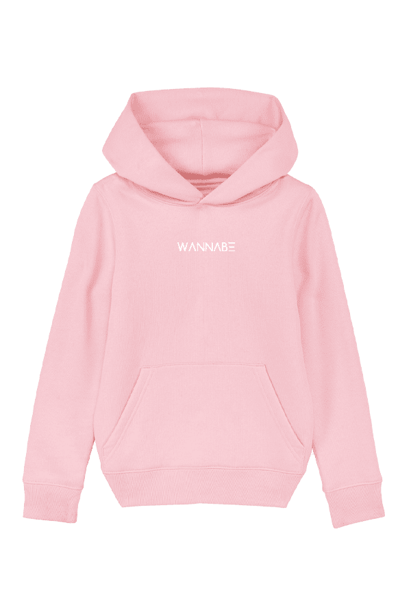 WANNABE Kids Hoodie rosa