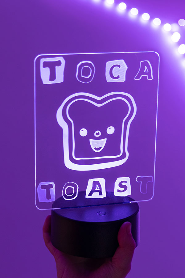 TocaToast LED Lampe