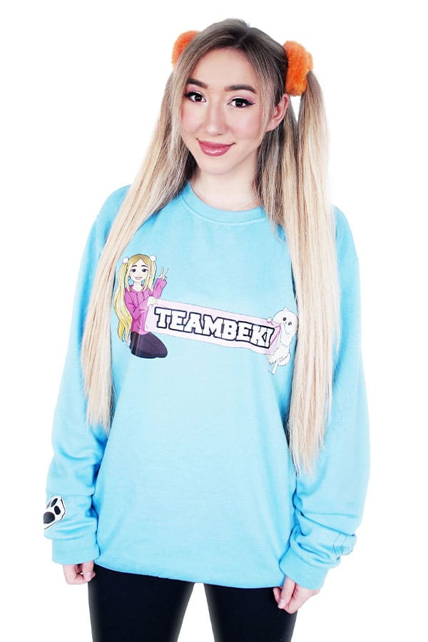 Team Beki Sweater Sky Blue