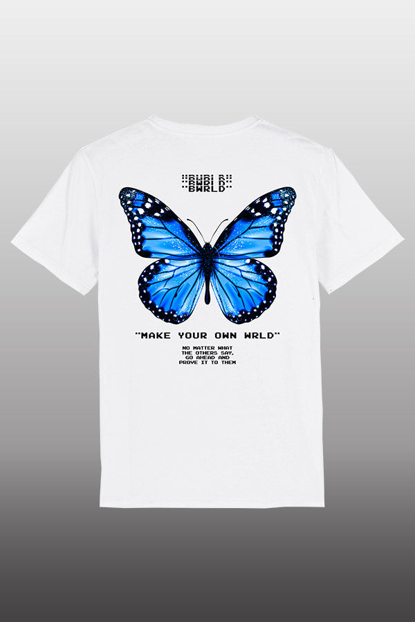 Butterfly Shirt weiß