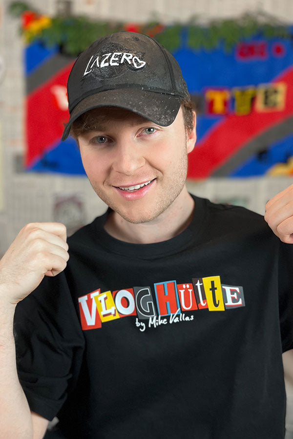 „Vloghütte“ T-Shirt + Autogrammkarte