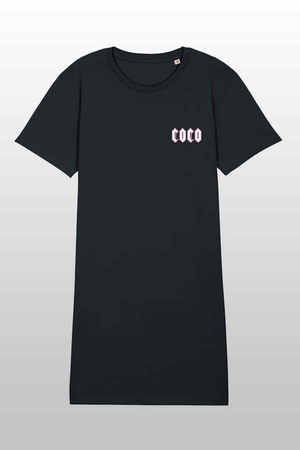 Coco Shirtkleid Black