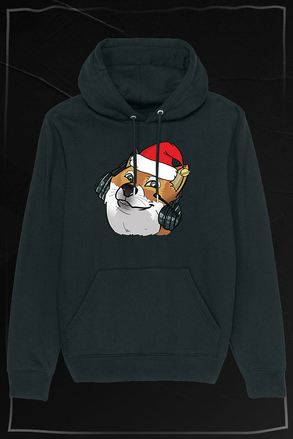 XMAS Doge Hoodie black Sale