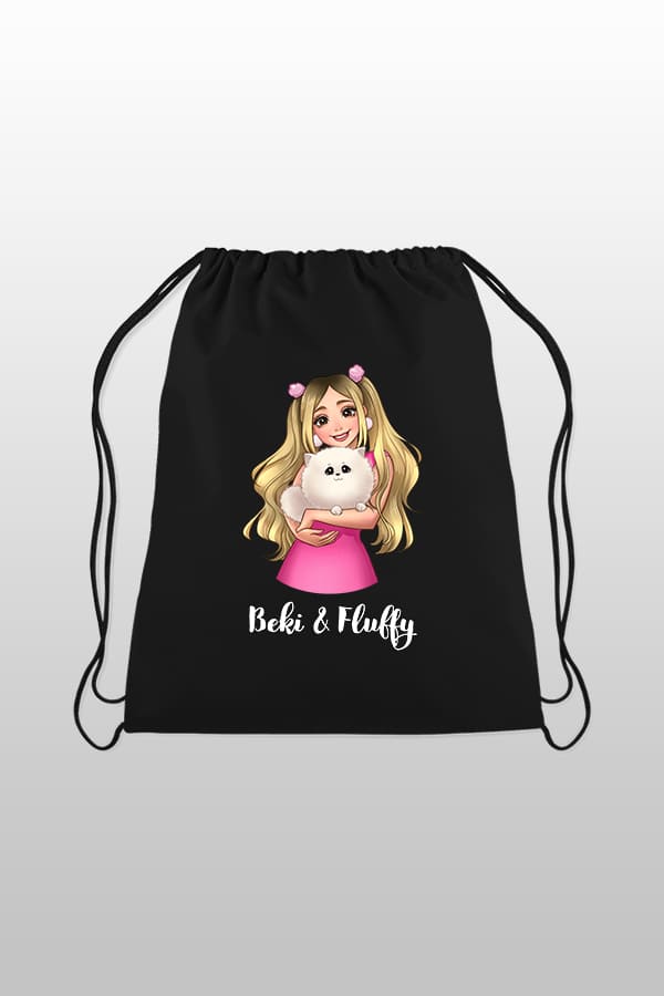 Beki & Fluffy Turnbeutel