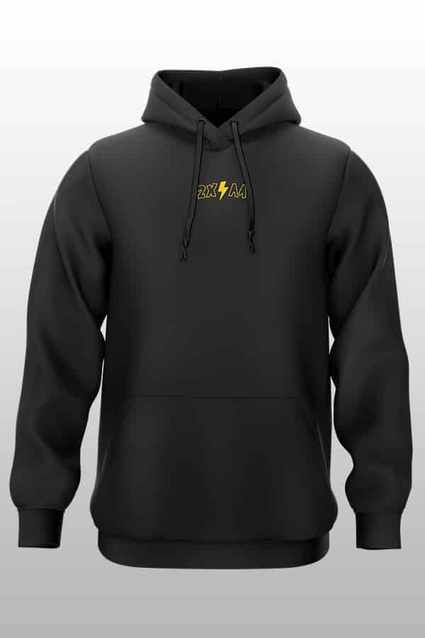 2xAA Hoodie Black