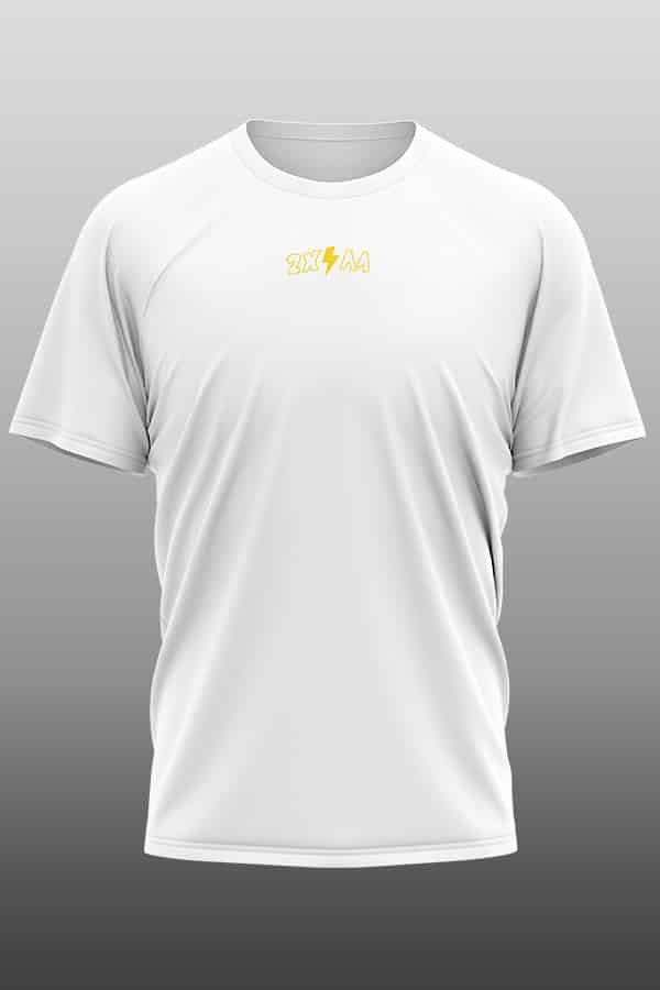 2xAA T-Shirt White